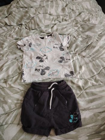 Ensemble mickey 18 mois