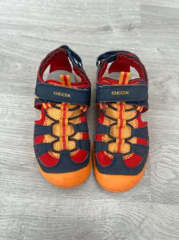 Paire de sandale orange/marine garçon - Geox - 31