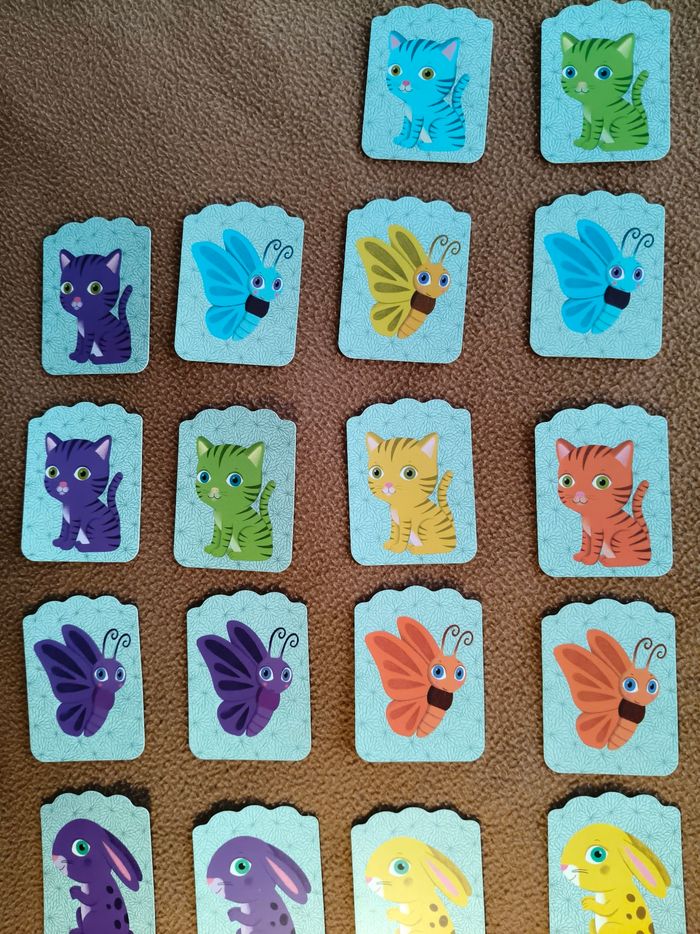 Jeu de cartes Djeco little match animaux 2 ans 1/2 - 5 ans - photo numéro 6