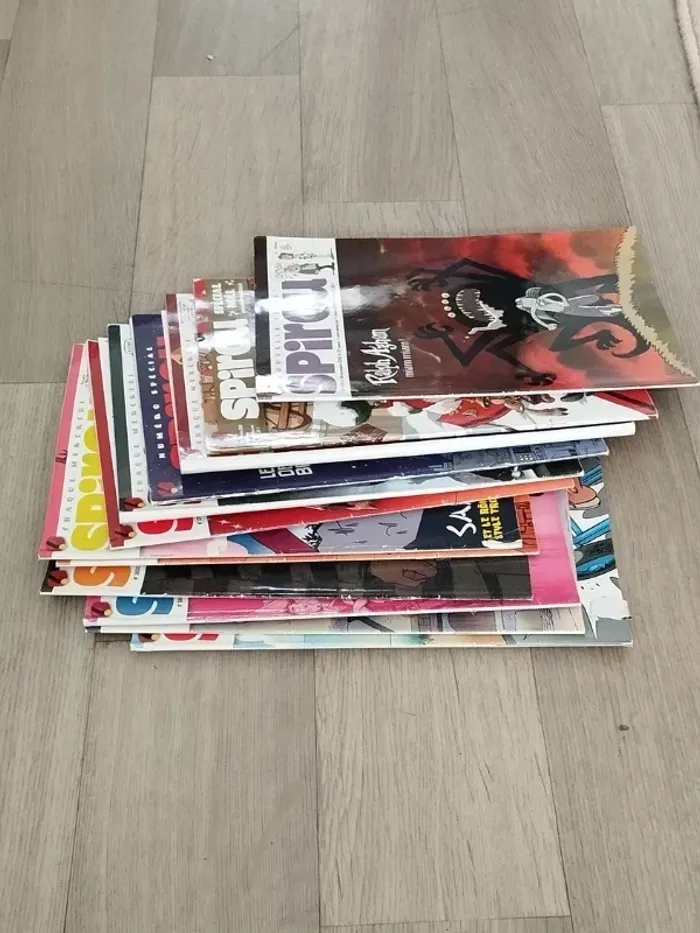 Lot de 12 magazines SPIROU année 2010-11 L006 - photo numéro 2