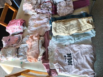 Lot vêtements fille 18 mois été hiver