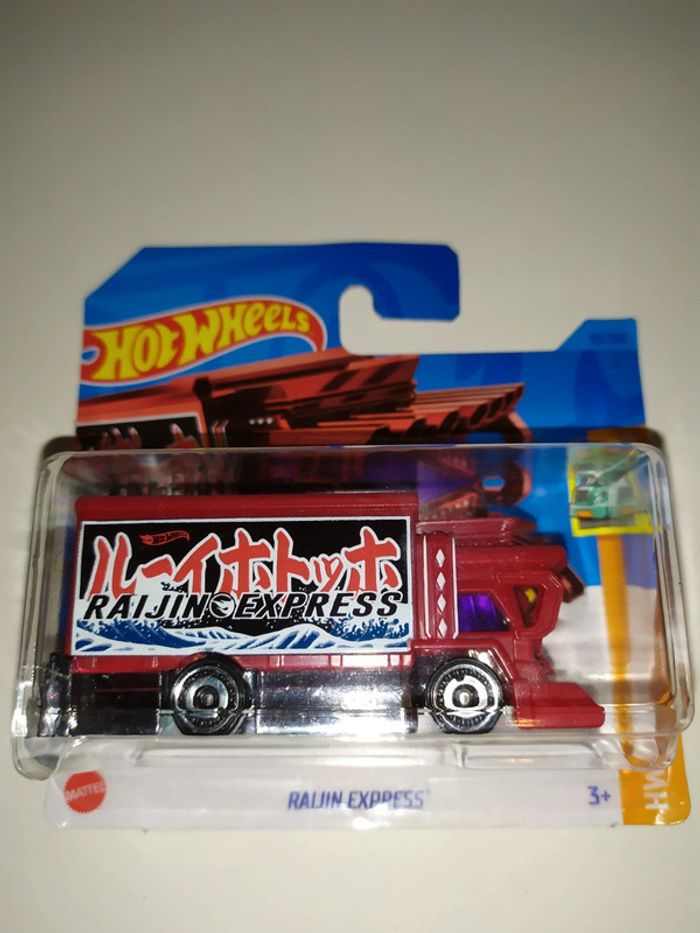 Hot wheels Mattel Raijin express 1/5 10/250 neuf - photo numéro 2