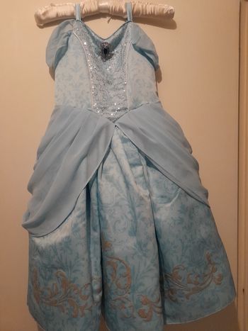 Robe deluxe cendrillon disneyland disney store officiell taille 5-6ans
