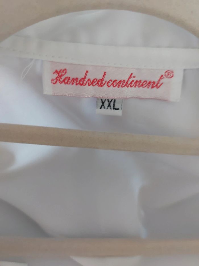 Chemisier blanc avec broderies vintage - photo numéro 11