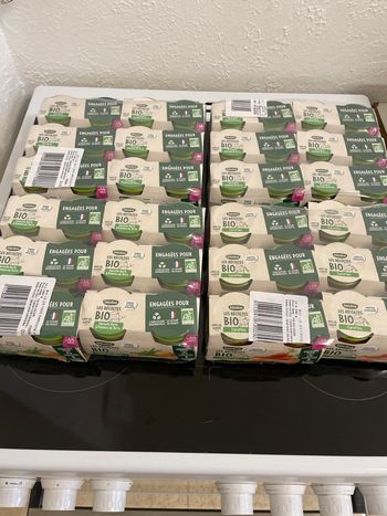 Lot petit pot salé bébé 