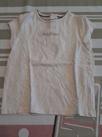 Tee-shirt manches courtes bébé fille Taille 18mois