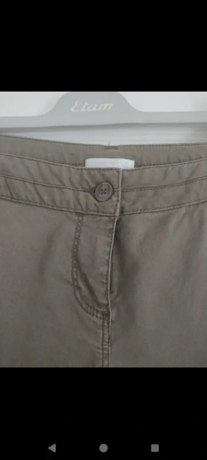 Chino Promod kaki taille 44 - photo numéro 3