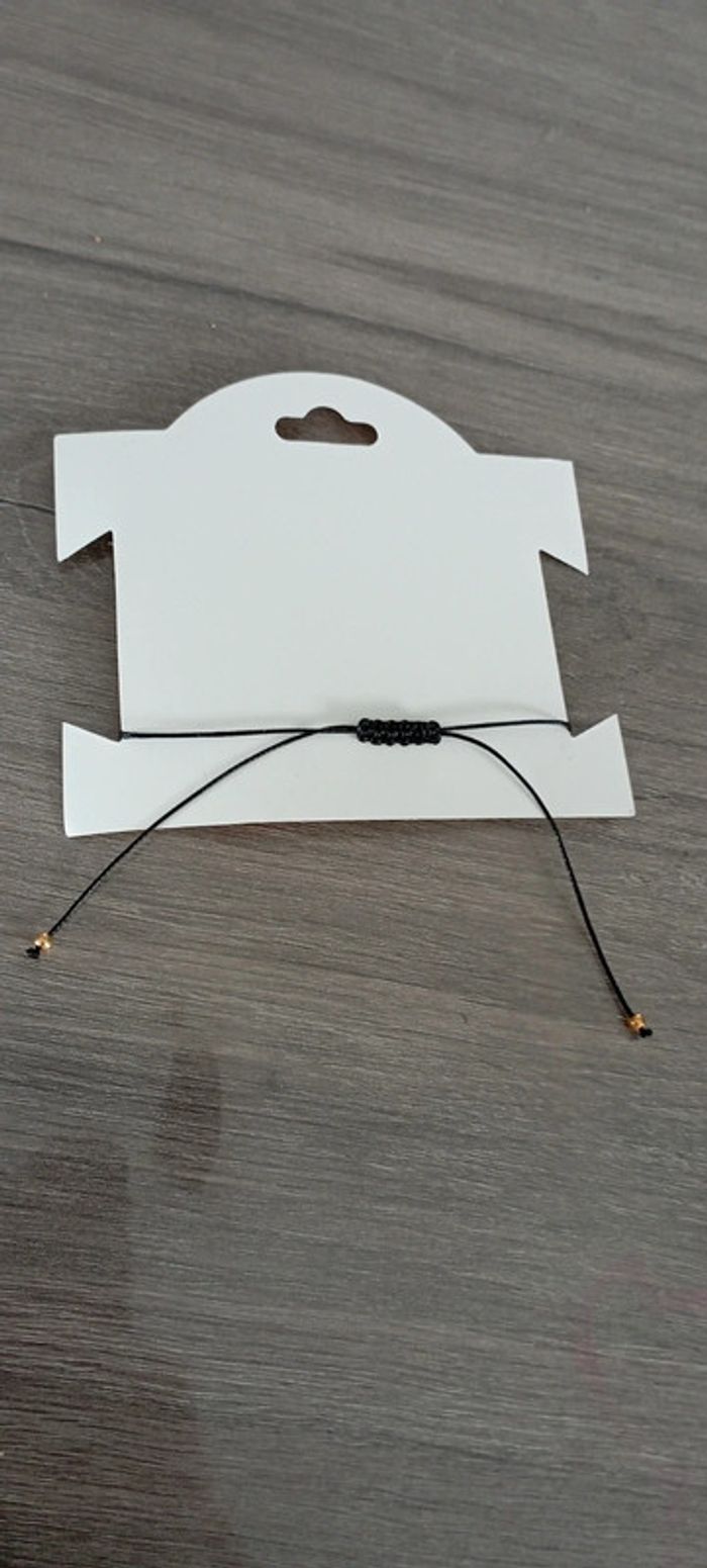 Bracelet réglable petite pierre - photo numéro 4