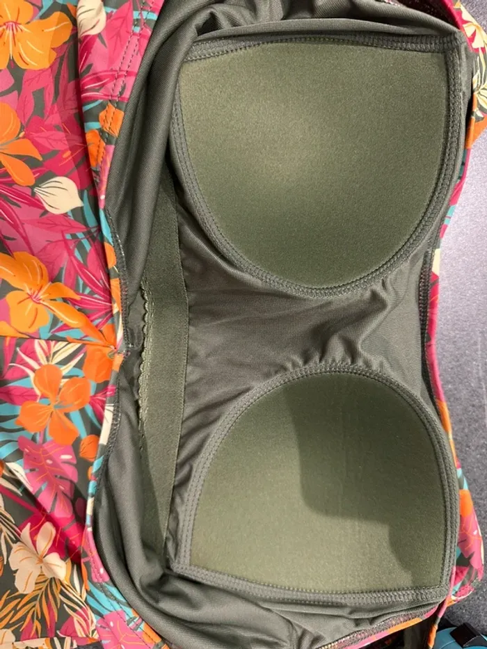 Maillot de bain 1 pièce a fleur - photo numéro 7