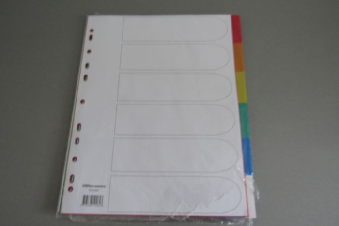 LOT DE 4 PAQUETS D'INTERCALAIRES GRAND FORMAT - NEUF - n°28 - photo numéro 4