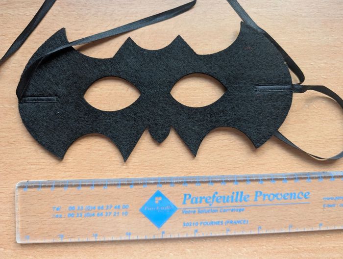 Masque noir pour déguisement - photo numéro 4
