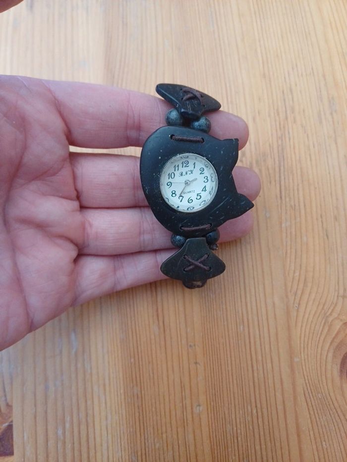 Montre élastique en bois - photo numéro 2