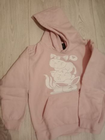 Sweat capuche fille