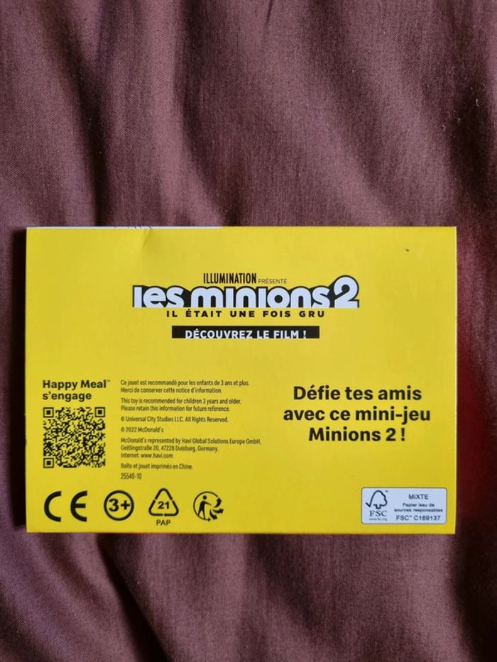 Jouet McDonald's Les Mignons 2 n°12 - photo numéro 2