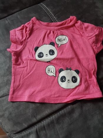 T shirt panda