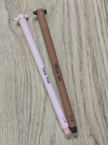 Stylos cochon et Ours version étoile 🌟 