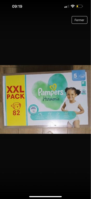 couche pampers taille 5