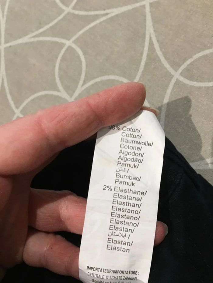 Pantalon slim marine YCC Collection - photo numéro 6