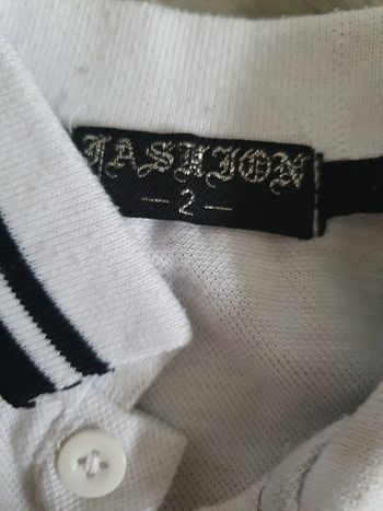 Maillot t-shirt  polo 2ans garçon