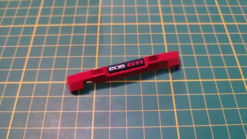 Pare-chocs arrière pièce détachée miniature Peugeot 205 GTI 1/18 Solido #B41