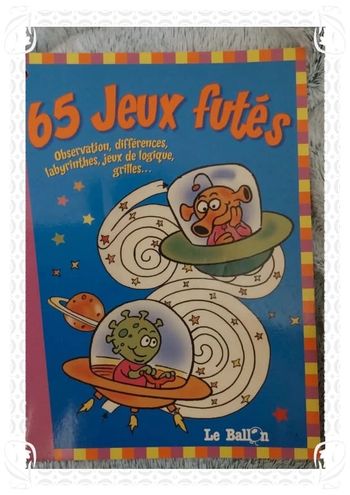 65 jeux futés neuf