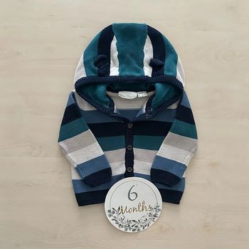 Gilet garçon taille 4-6 mois 68 cm