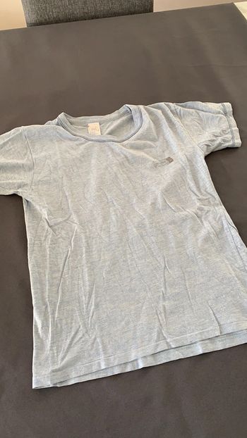 Tee Shirt bleu ciel Petit Bateau 10/12 ans