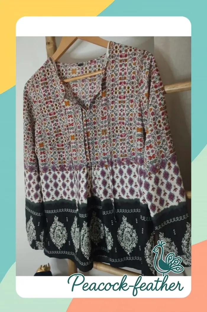 Blouse colorée 38 - photo numéro 2