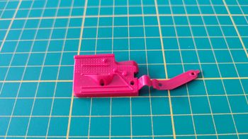 Intérieur porte gauche pièce détachée miniature Bburago Burago Chevrolet Corvette 1957 1/24 1/24e 1/