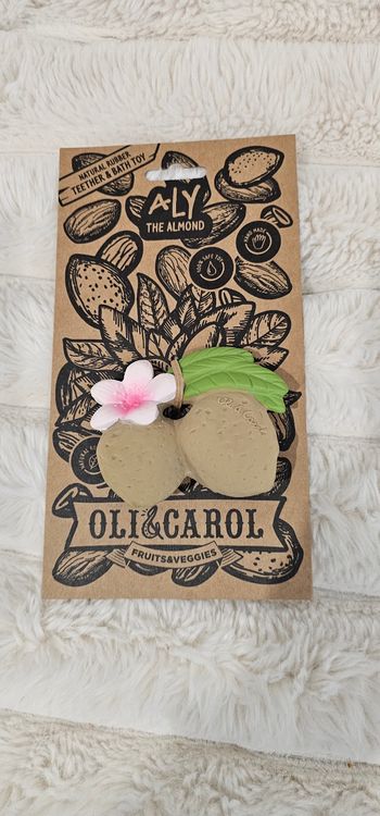 Anneau de dentition & jouet de bain Aly l amande Neuf