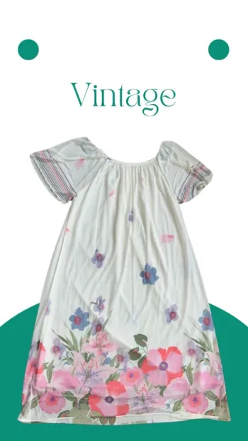 Robe légère vintage bohème 🌸