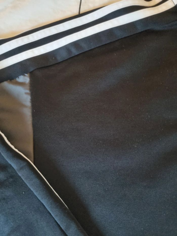 pull adidas zippé noir a capuche - photo numéro 4