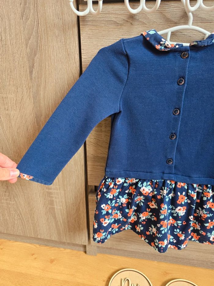 Vêtement Bébé Fille - Robe bleu - Sergent Major - 18 mois 80 cm - photo numéro 8