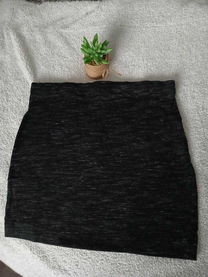 Mini jupe grise anthracite 36 Kiabi