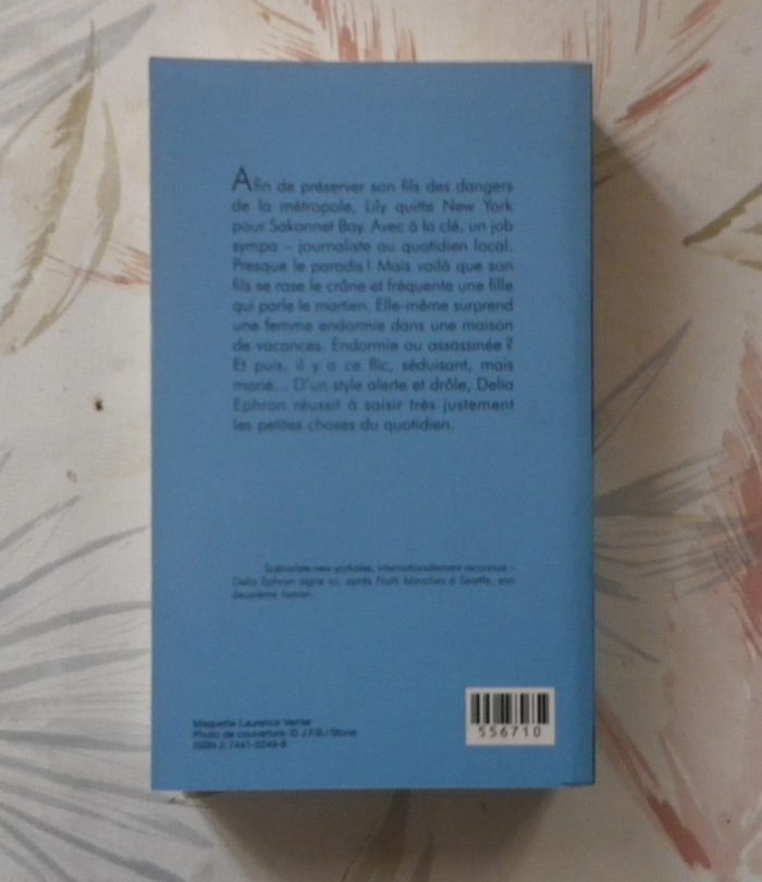 Matins blêmes à Long Islan de Delia Ephron Ed. Piment France Loisirs - photo numéro 2