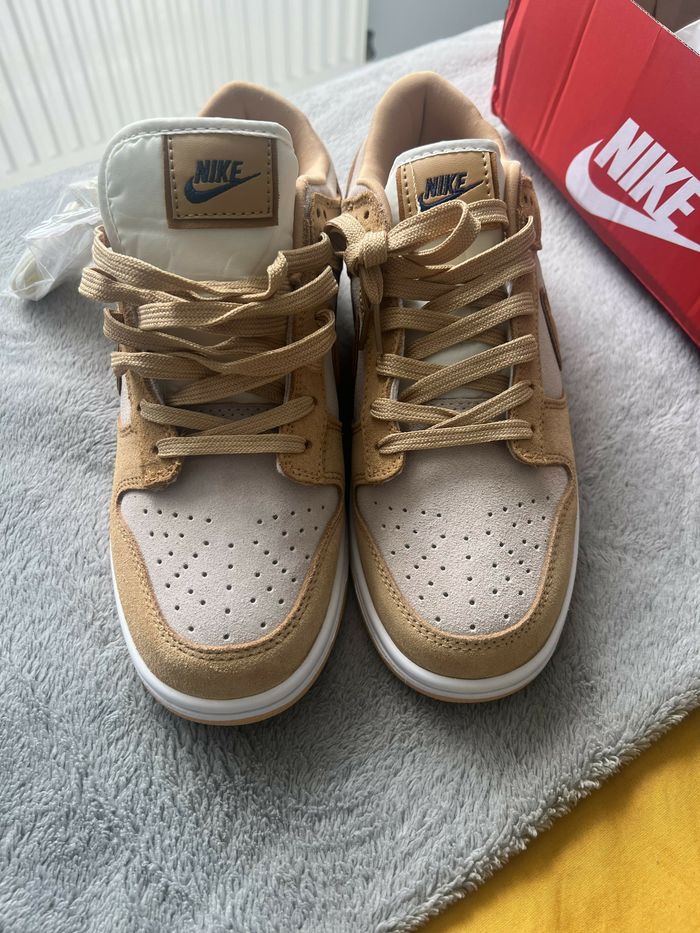 Basket - Dunk blanc et moutarde