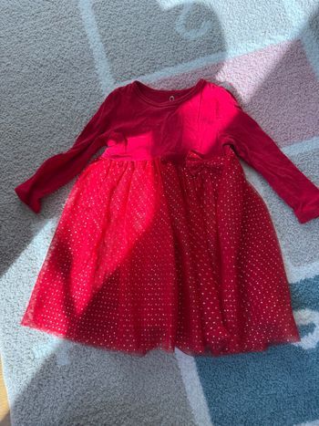 Robe rouge C&A 9M