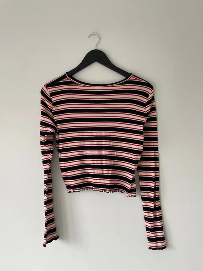 New Look stripy long sleeve top