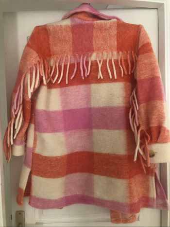 Magnifique Chemise à franges multicolore