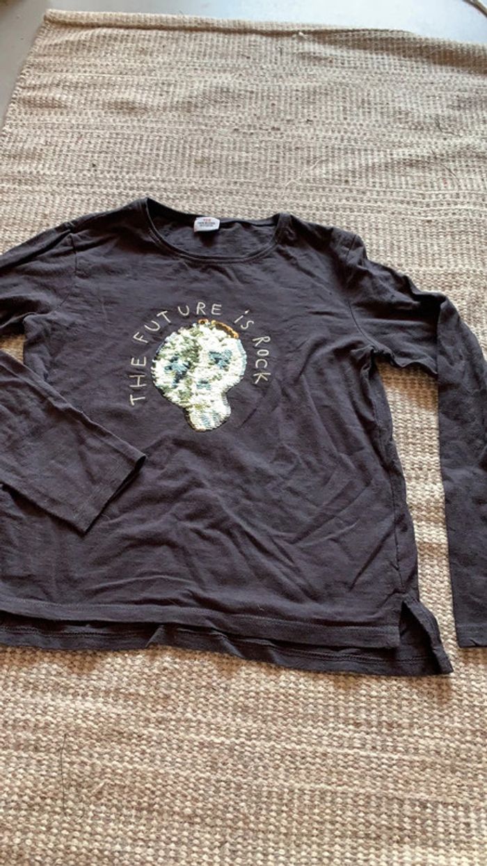 T shirt manches longues taille 10 ans filles