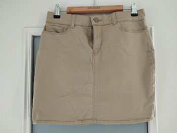 Jupe beige