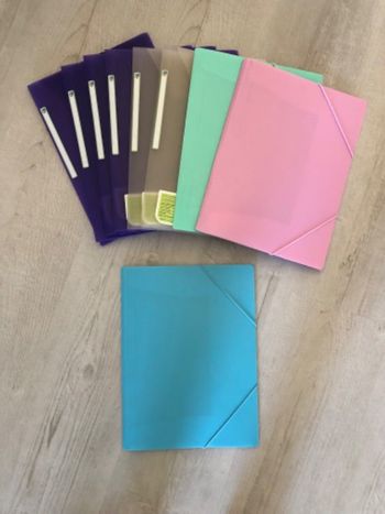 1 chemise à rabat en polypropylène OXFORD ou VIQUEL NEUVE