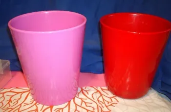 lot de 2 jolis grands pots