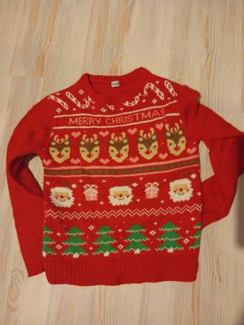 Pull de noel enfant