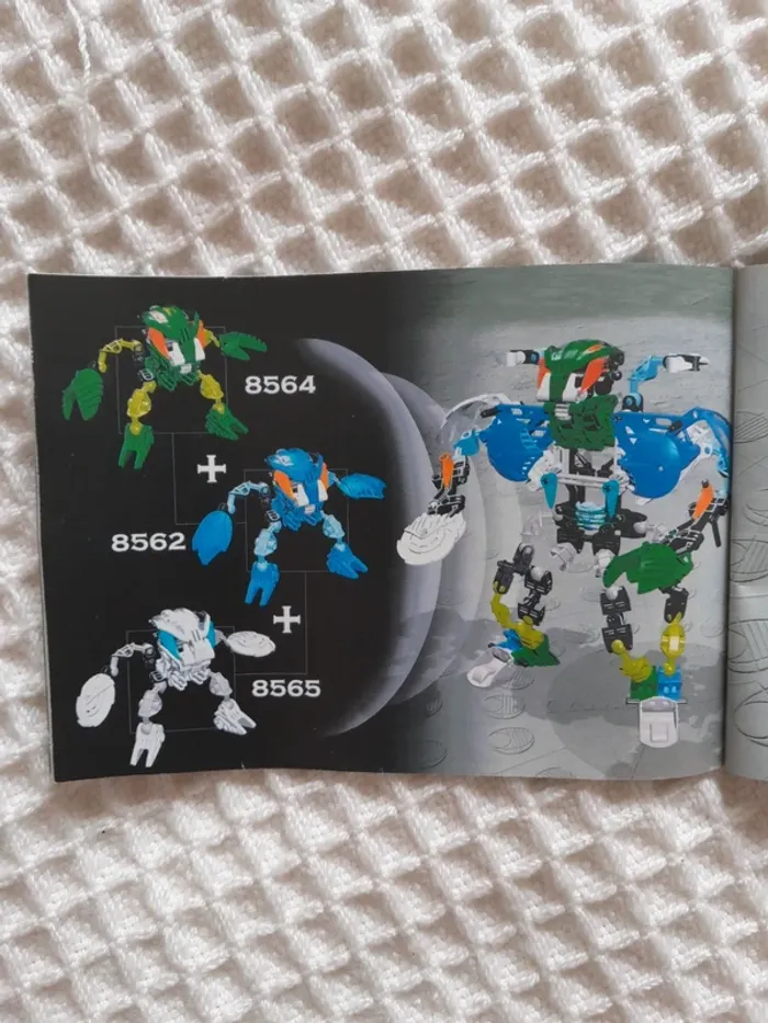 Lot de 3 figurines LEGO Bionicle - photo numéro 10
