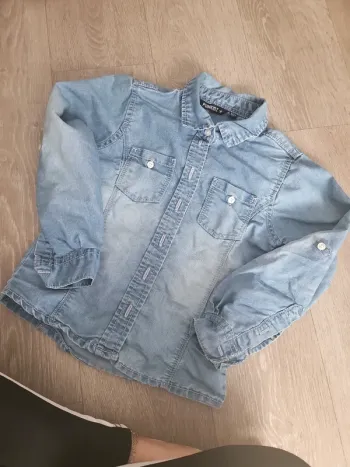 Chemise en jeans 8 ans