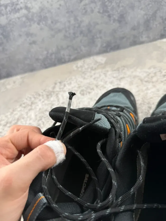 Salomon X Ultra Pioneer Gore-Tex - Black & Blue & Orange - photo numéro 19