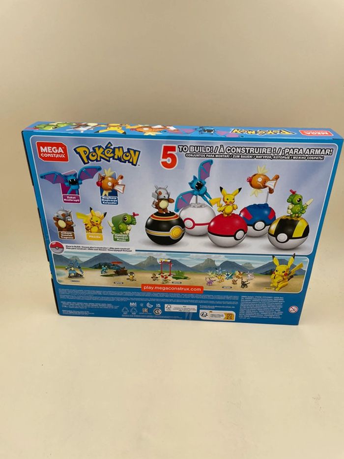 Coffret Pokémon Mega Construx le kit de l’entraîneur Pokémon neuf - photo numéro 2