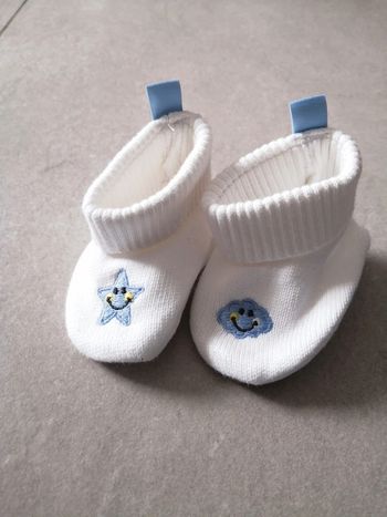 Chaussons mixte 1 mois bébé