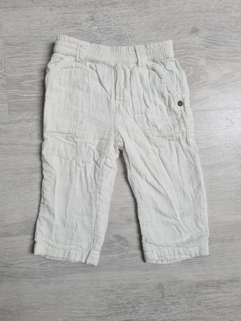Pantalon coton doublé IKKS 12 mois